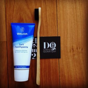 Salt toothpaste toothbrush cosmetic dentistry Perth